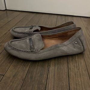 UGG Suede Loafer with Zipper Detail!
